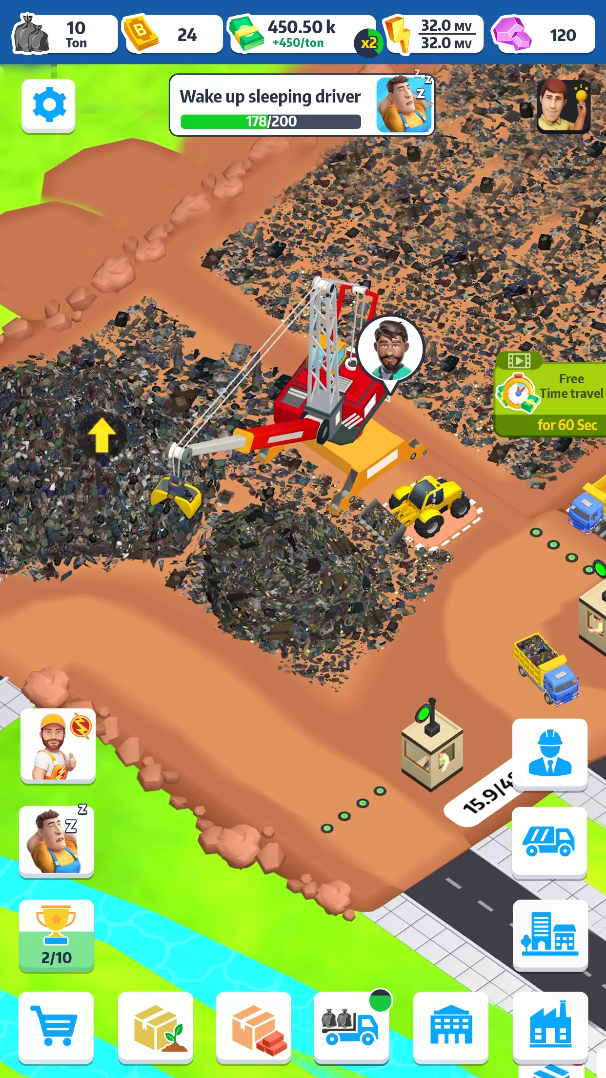 Trash Tycoon Idle business | Indus Appstore | Screenshot