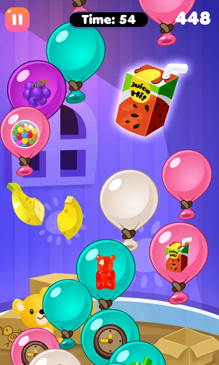 Balloon Pop Fruit Smash | Indus Appstore | Screenshot