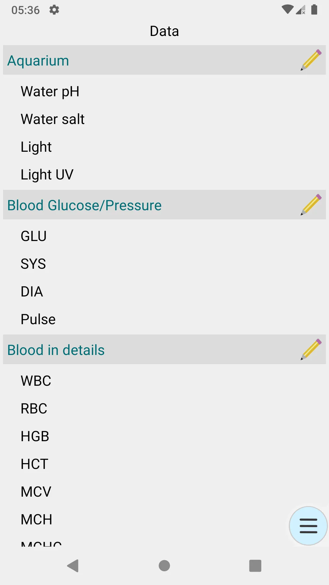 Measurement Diary | Indus Appstore | Screenshot