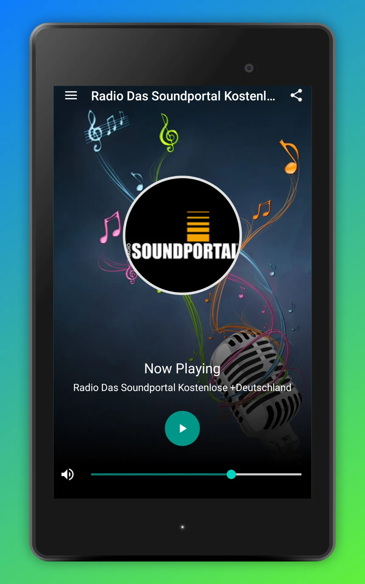 Radio Soundportal Österreich | Indus Appstore | Screenshot