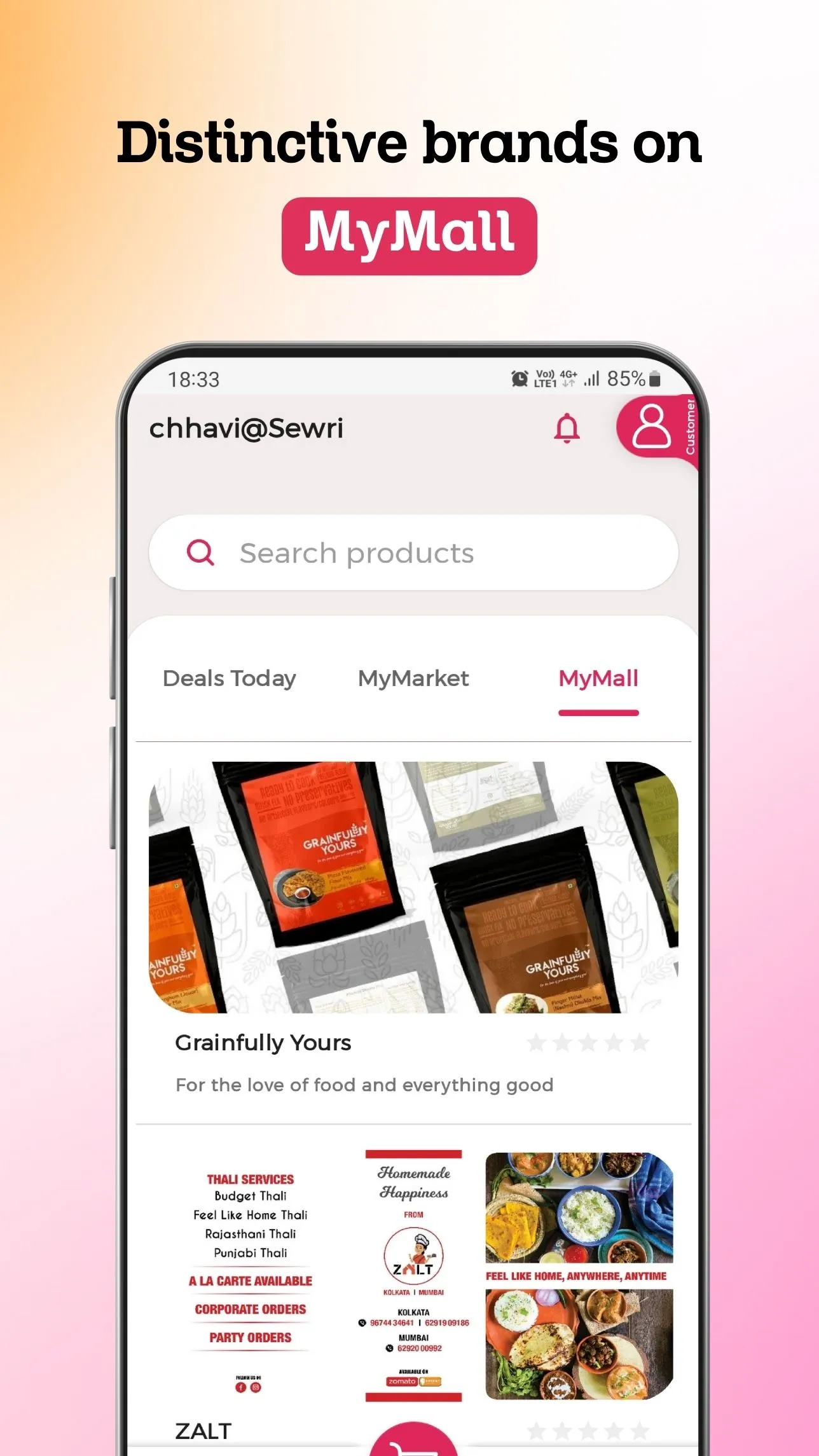 MyTree: Homechef, Niche Brands | Indus Appstore | Screenshot