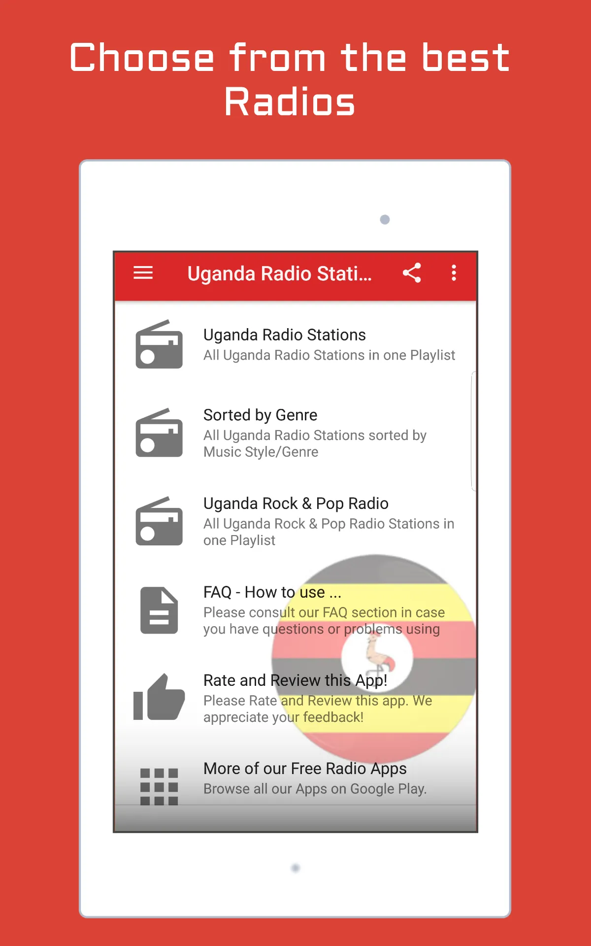 Uganda Radio Stations | Indus Appstore | Screenshot