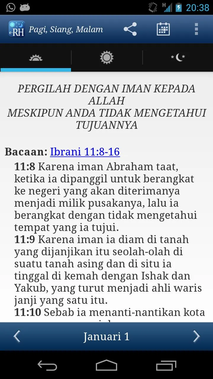 e - Renungan PSM (Harian) | Indus Appstore | Screenshot