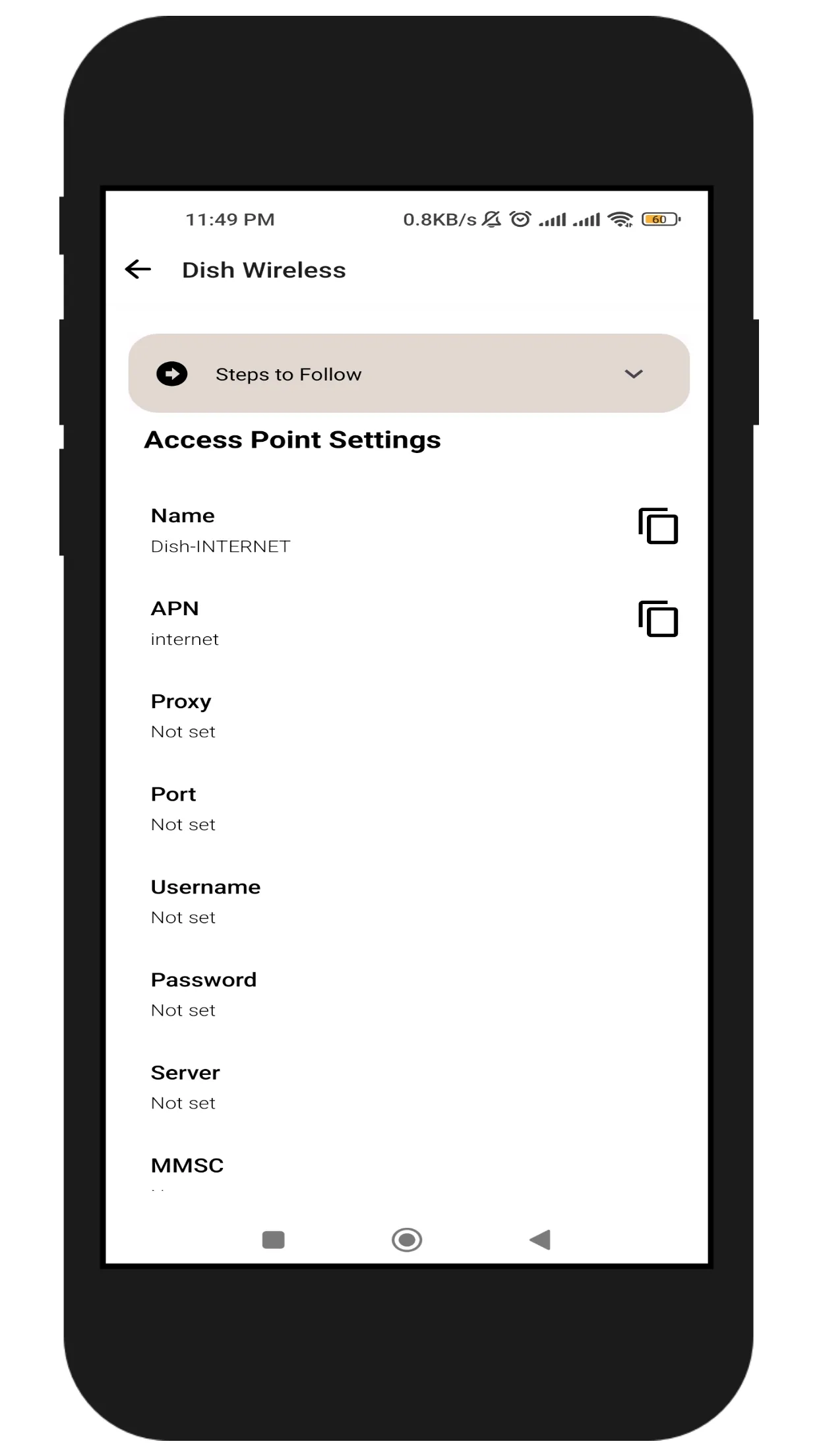 APN Settings - 2G 3G 4G LTE 5G | Indus Appstore | Screenshot