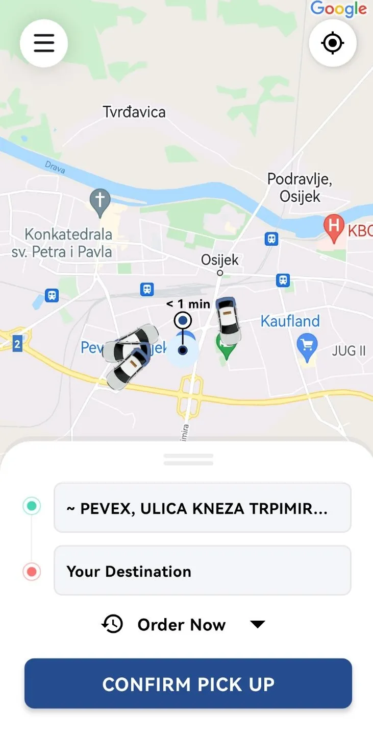 Osječki taxi | Indus Appstore | Screenshot