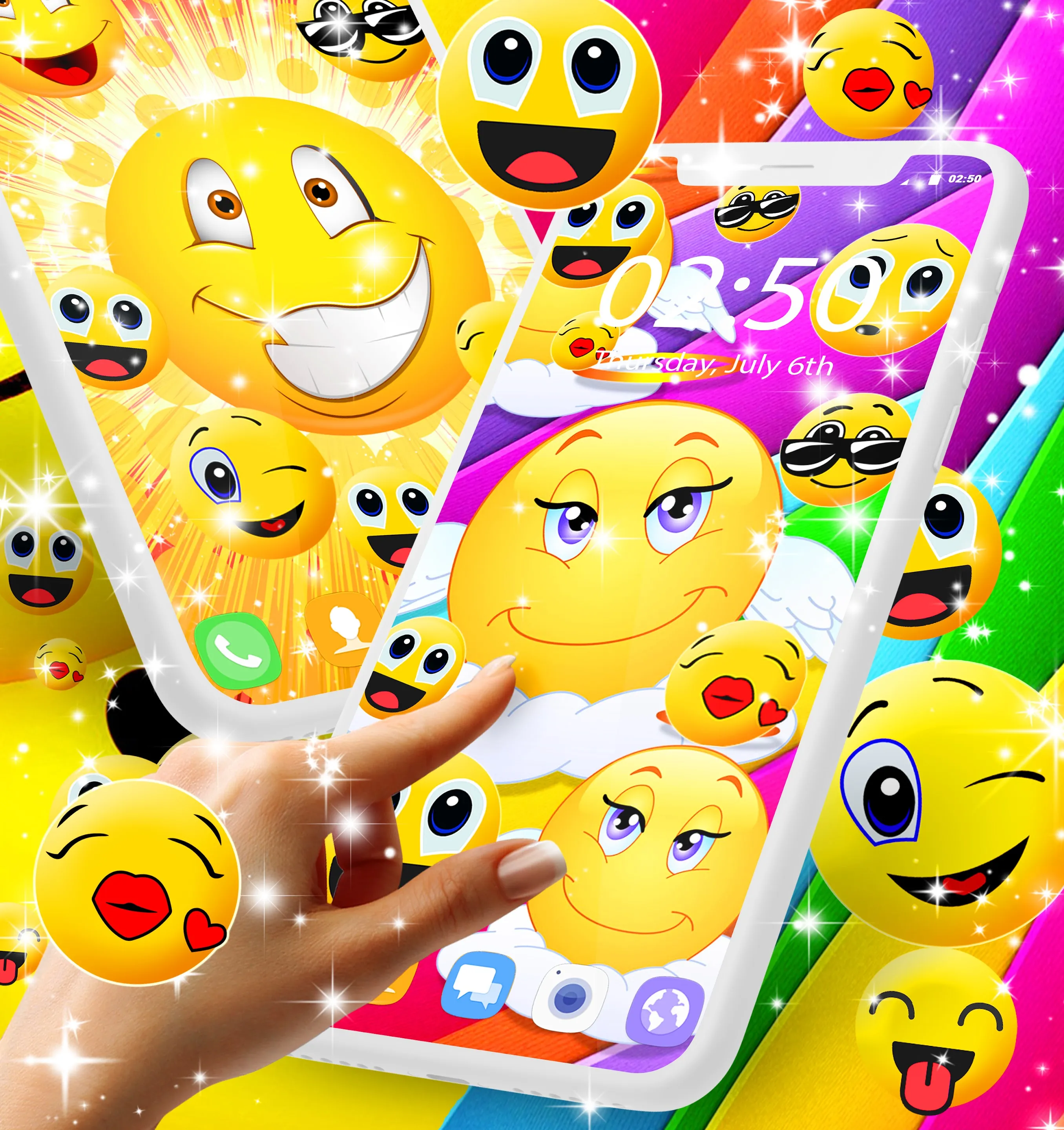 Emoji live wallpaper | Indus Appstore | Screenshot