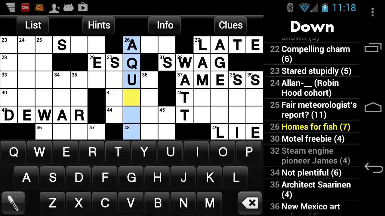 Crossword Light | Indus Appstore | Screenshot