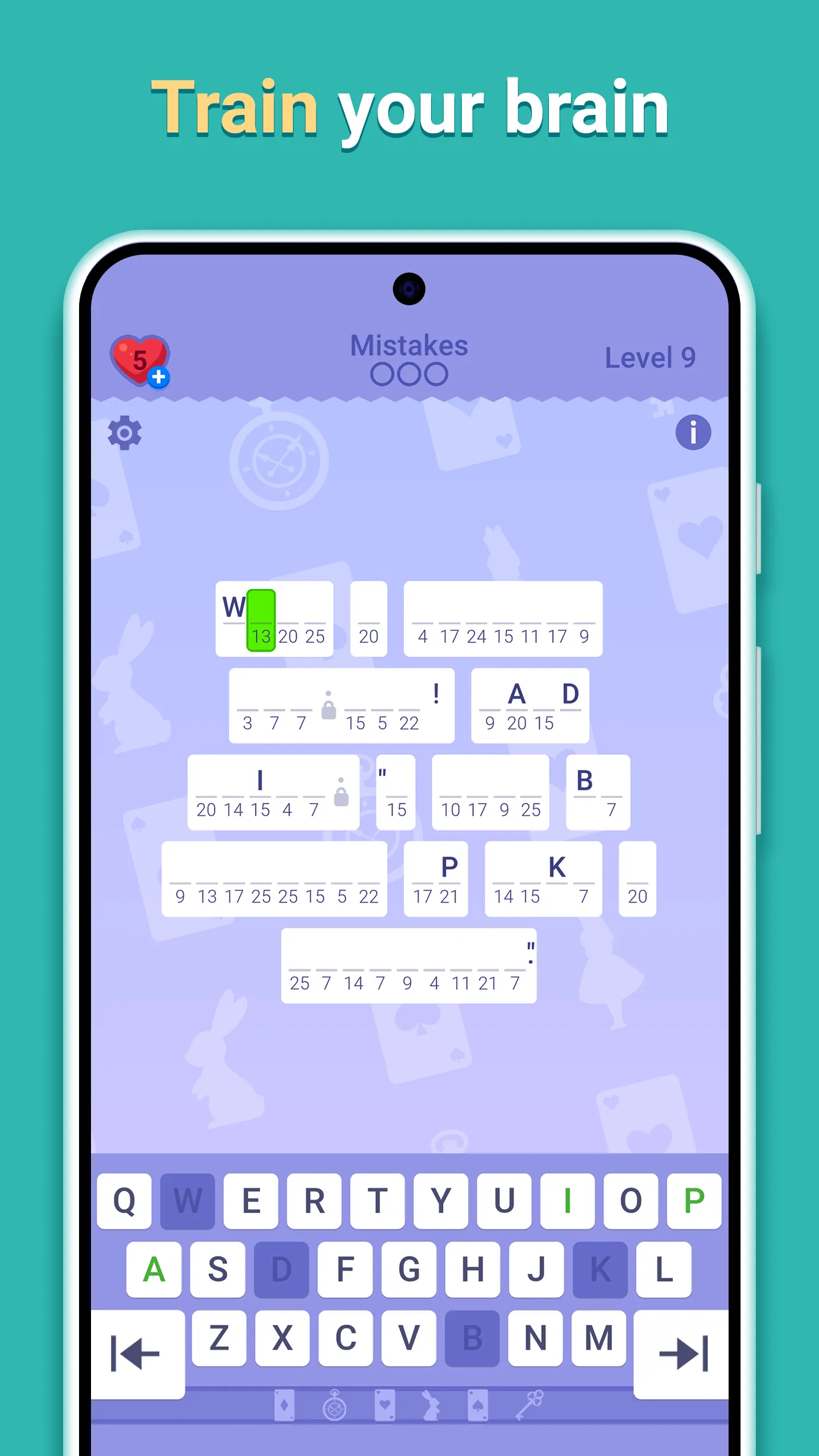 Cryptogram Letters and Numbers | Indus Appstore | Screenshot