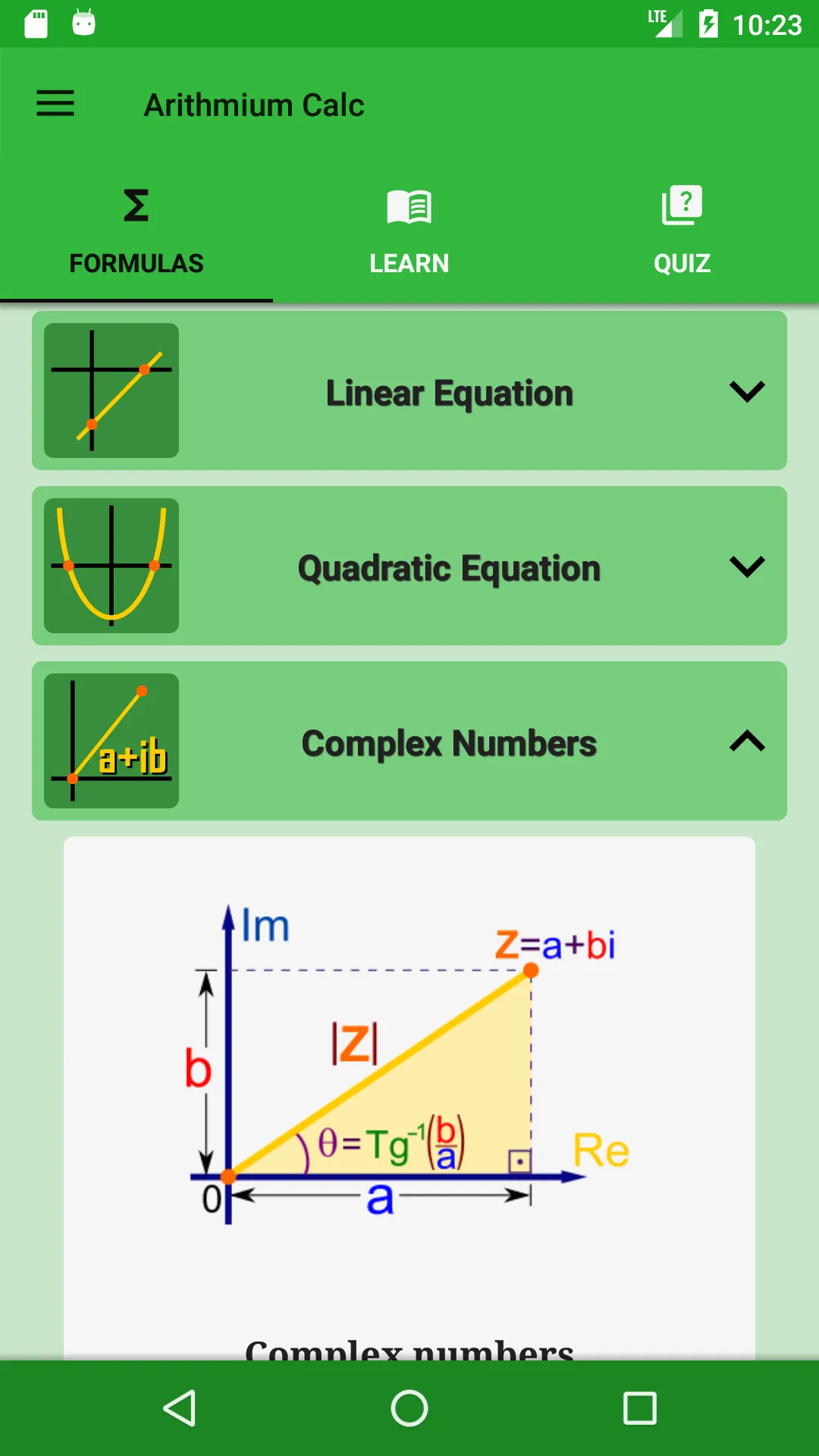 Math Formulas | Indus Appstore | Screenshot