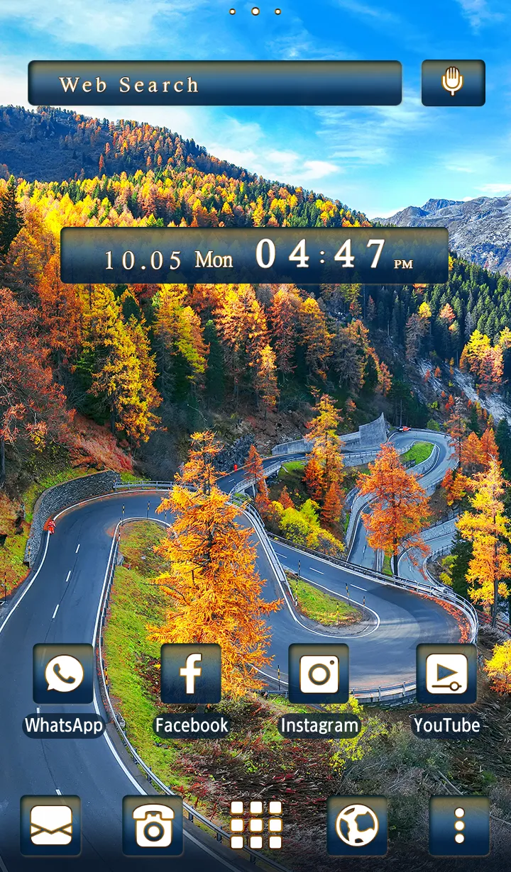 Autumn Mountain Pass Theme | Indus Appstore | Screenshot