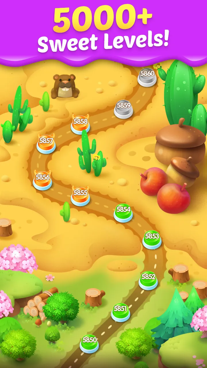Candy Smash Mania: Match 3 Pop | Indus Appstore | Screenshot