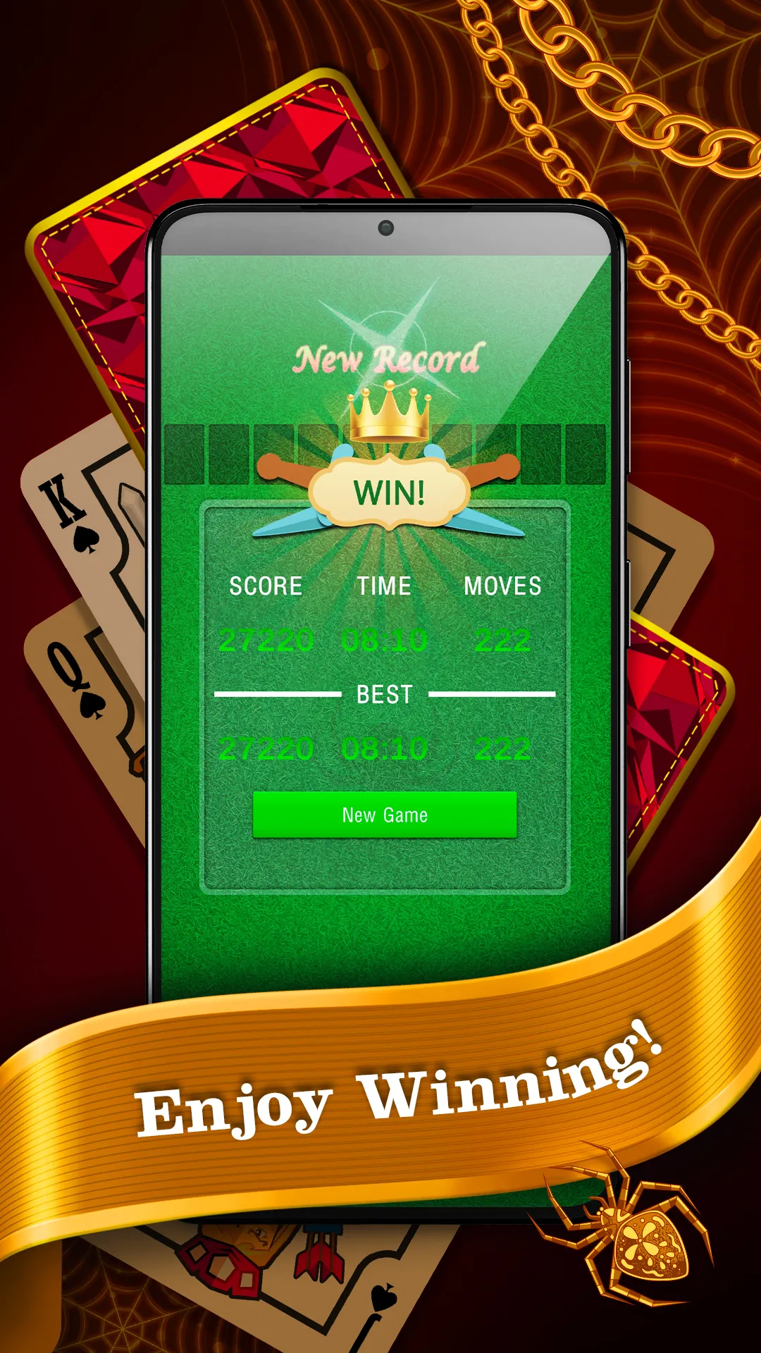 Spider Solitaire: Classic Game | Indus Appstore | Screenshot