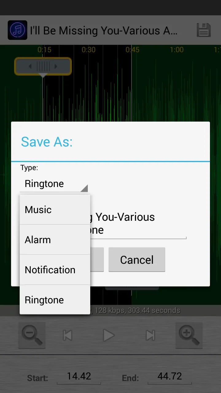 MP3 Ringtone Maker & Editor | Indus Appstore | Screenshot