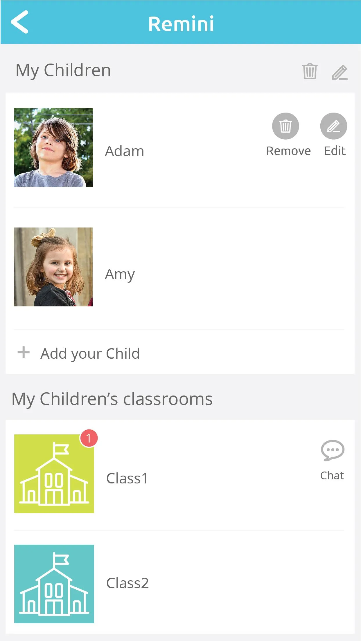 Remini - school communication | Indus Appstore | Screenshot