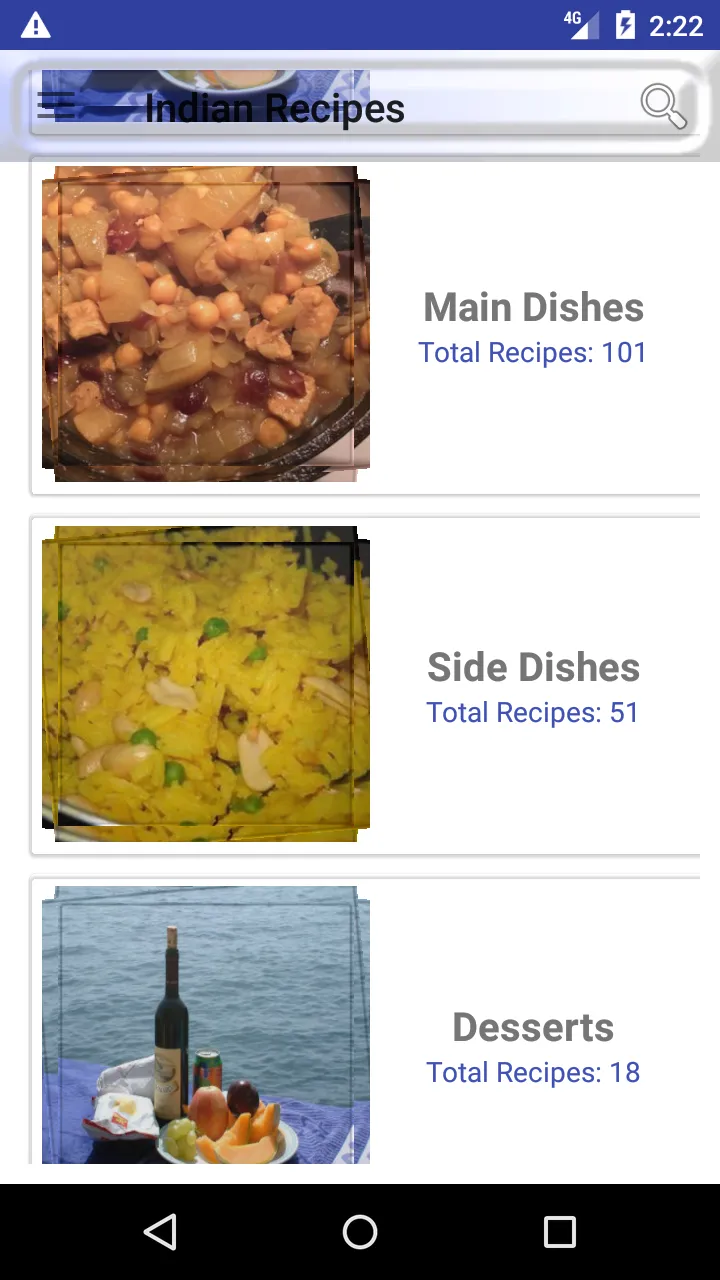 Indian food: India recipe | Indus Appstore | Screenshot