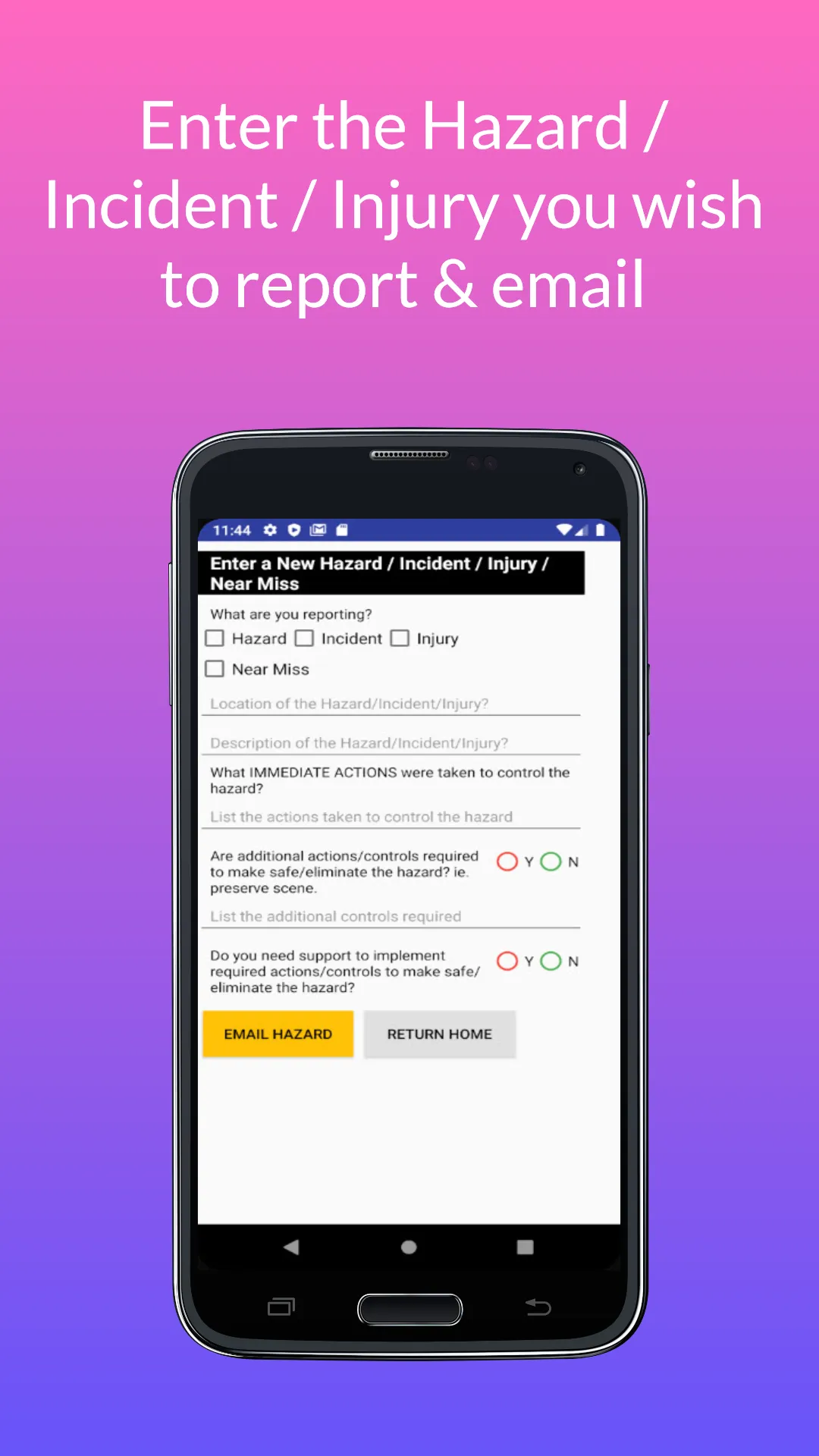 Take5 Personal Risk Assessment | Indus Appstore | Screenshot