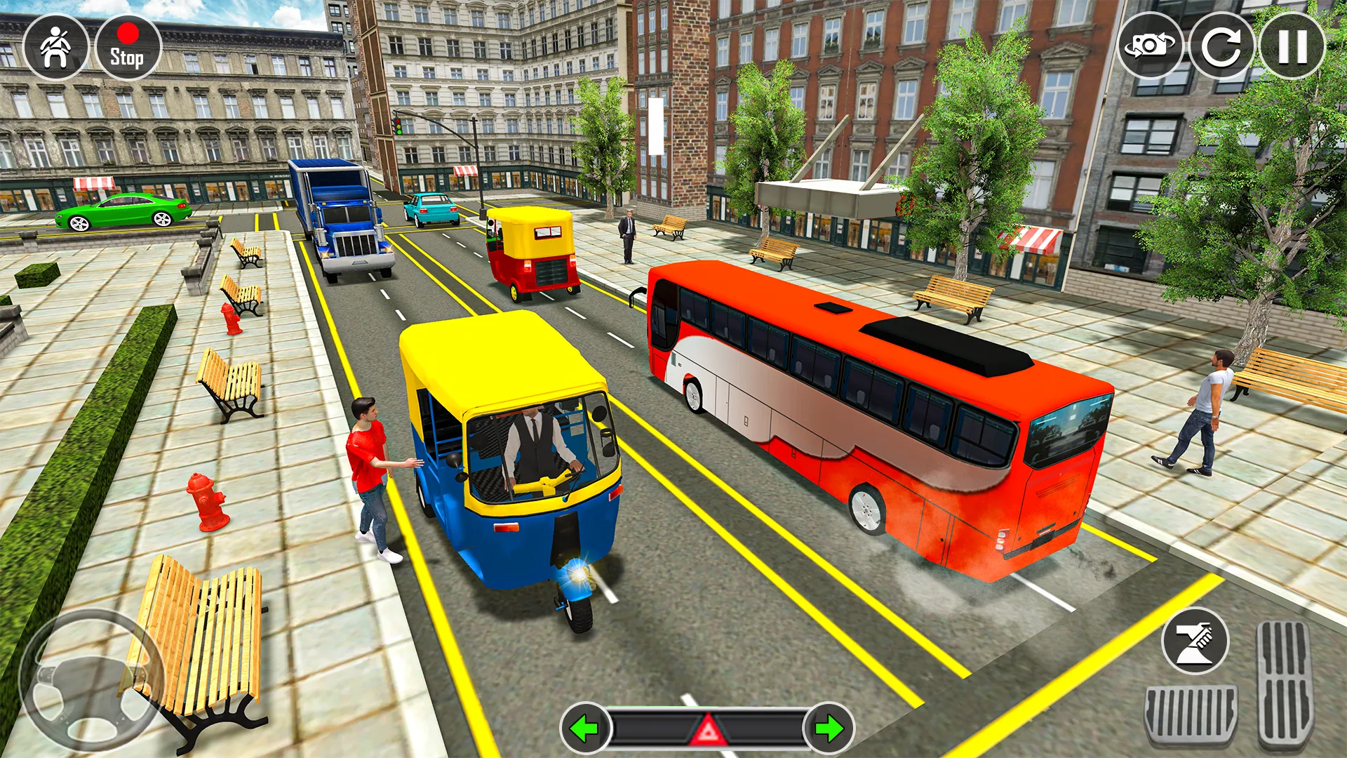 Auto Rickshaw game 3D car game | Indus Appstore | Screenshot