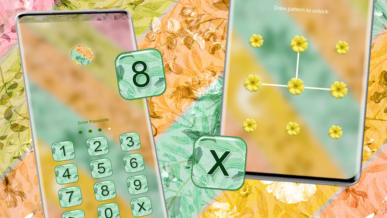 Floral Painting Theme | Indus Appstore | Screenshot