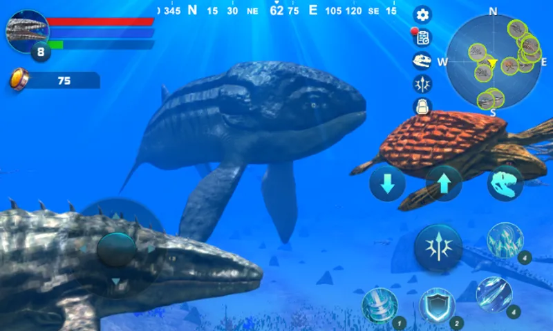 Mosasaurus Simulator | Indus Appstore | Screenshot