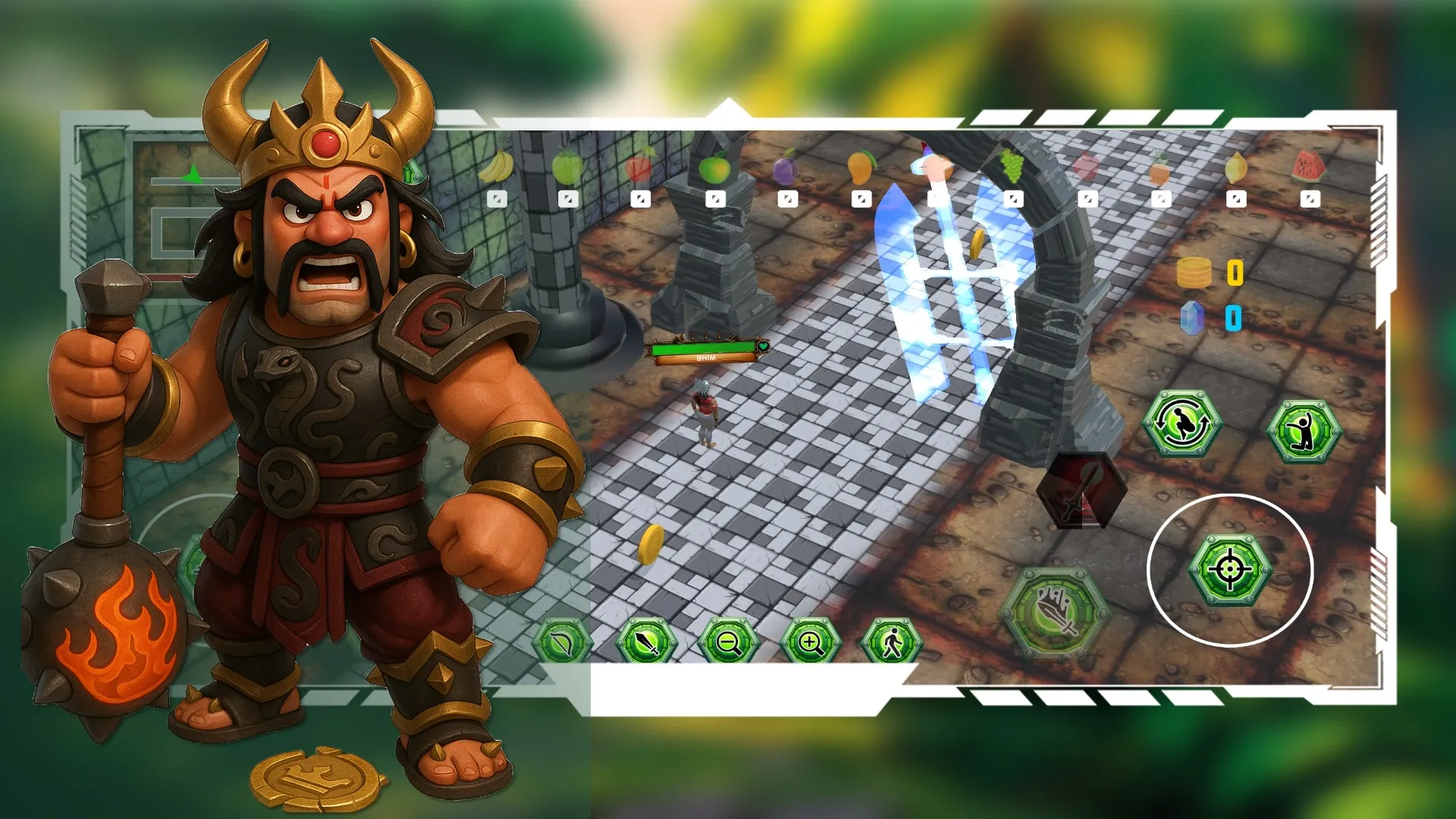 Mahabharata 3D: Legends' Clash | Indus Appstore | Screenshot