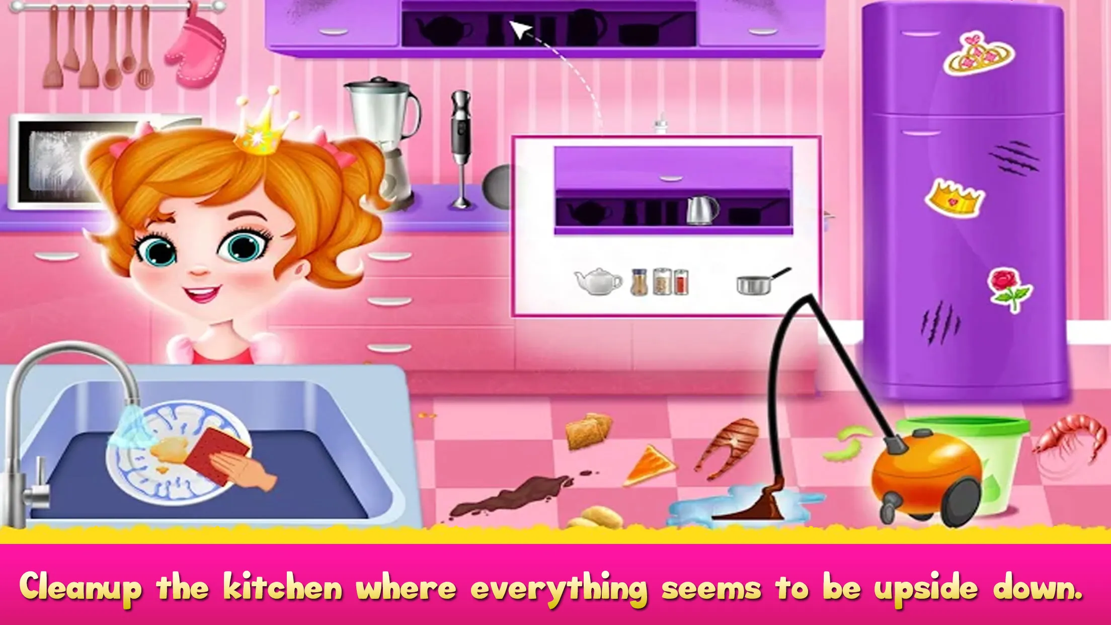 Cleaning games for Kids Girls | Indus Appstore | Screenshot