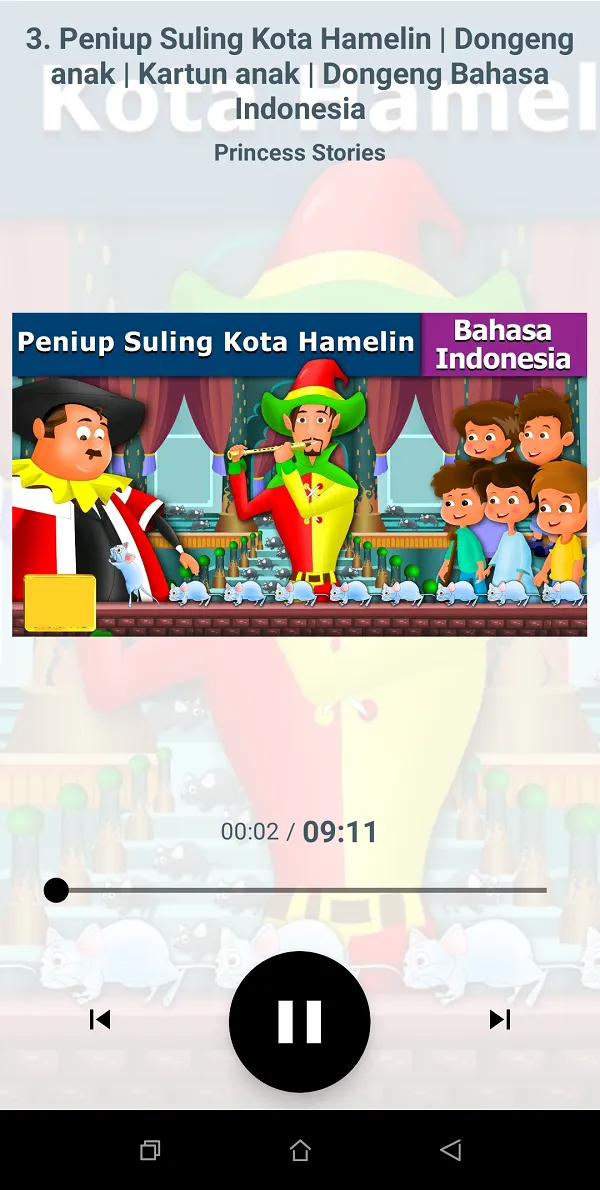 Indonesian Fairy Tales audio | Indus Appstore | Screenshot