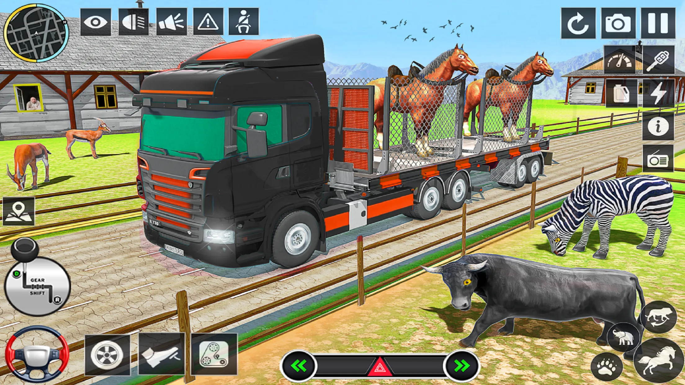 Wild Animals Transport Truck | Indus Appstore | Screenshot