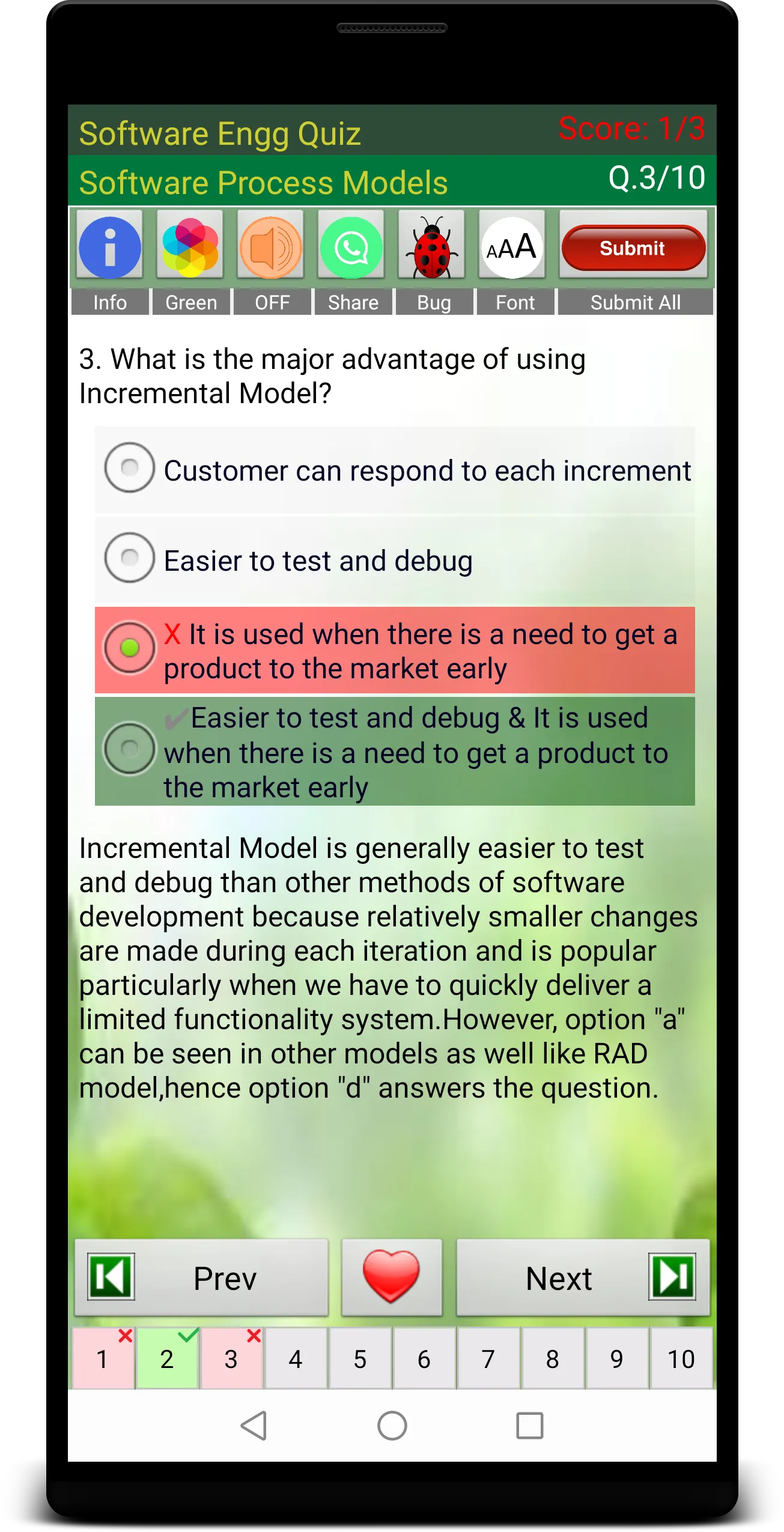 Software Engineering Quiz | Indus Appstore | Screenshot