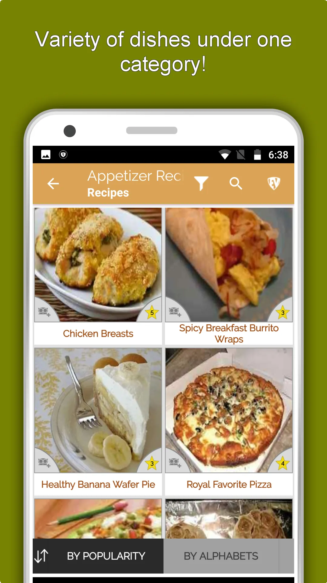 Appetizers, Snacks & Starters | Indus Appstore | Screenshot