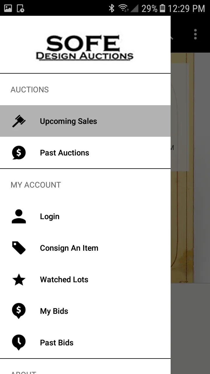 Sofe Design Auctions | Indus Appstore | Screenshot