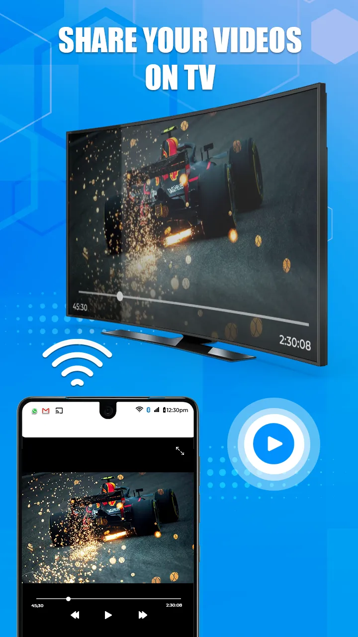 Screen Mirroring : Cast to TV | Indus Appstore | Screenshot