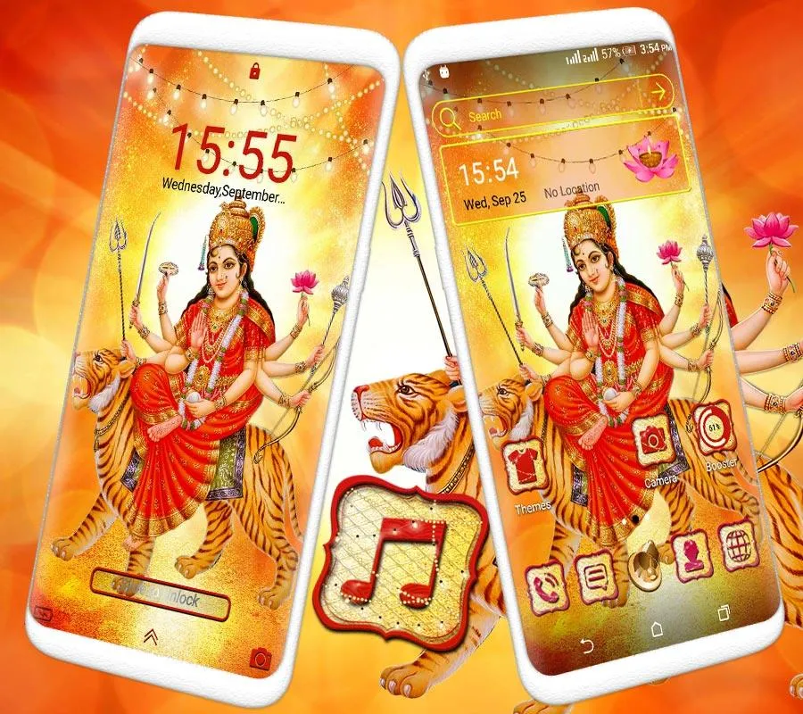 Durga Maa Launcher Theme | Indus Appstore | Screenshot