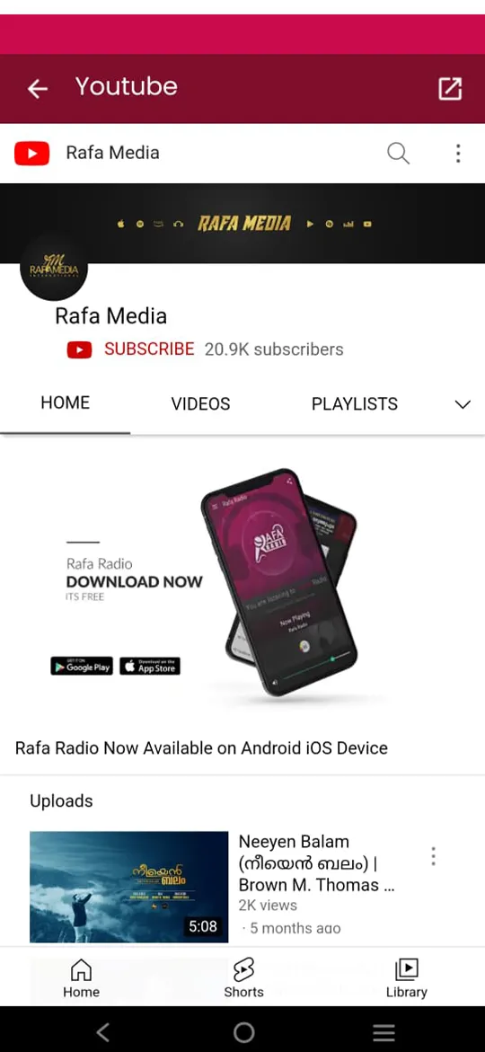 Rafa Radio | Indus Appstore | Screenshot