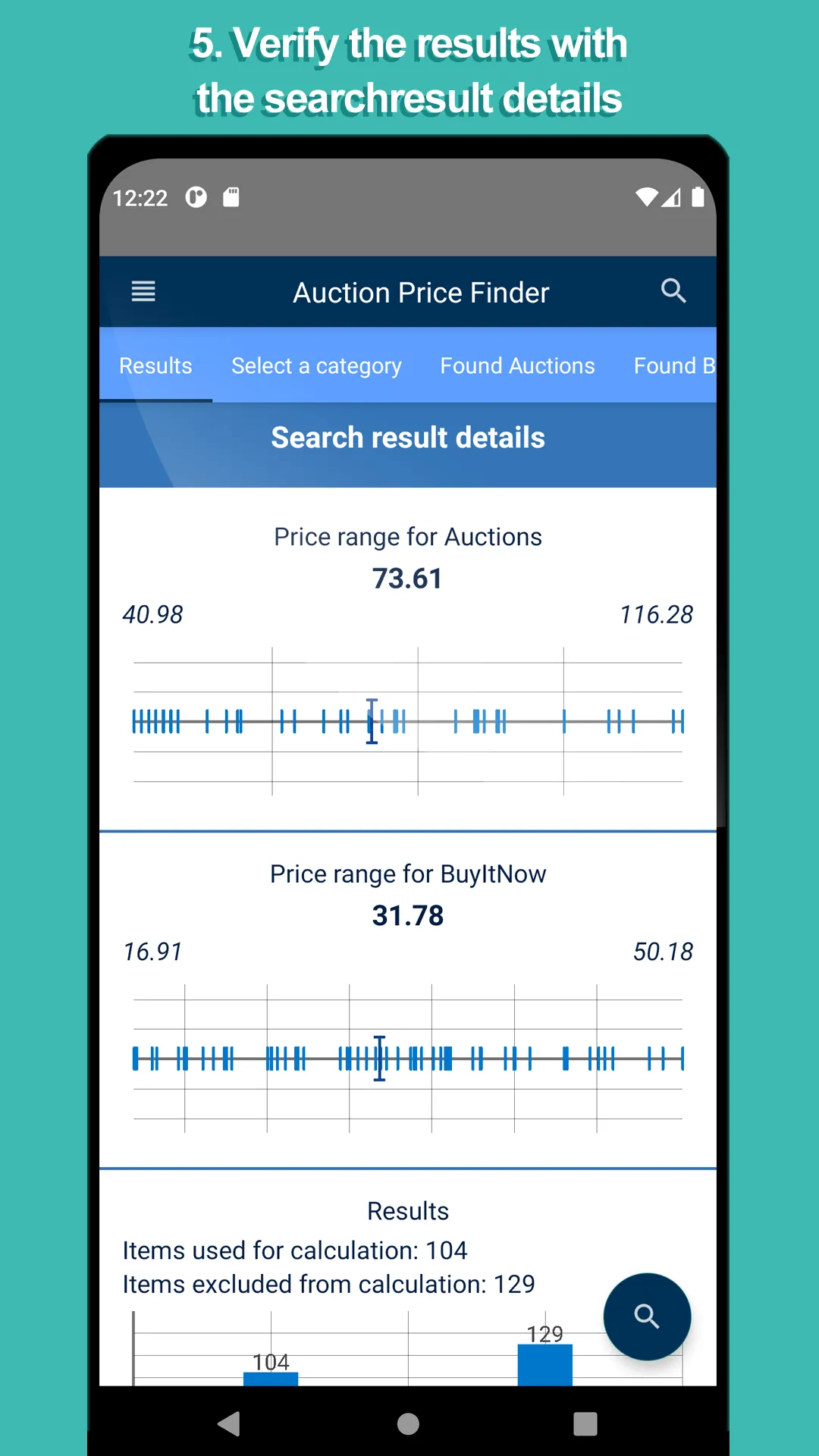 Auction Price Finder | Indus Appstore | Screenshot