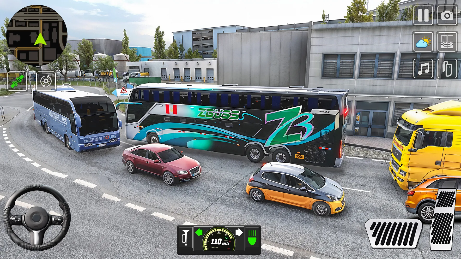 Open World Bus Game Simulator | Indus Appstore | Screenshot