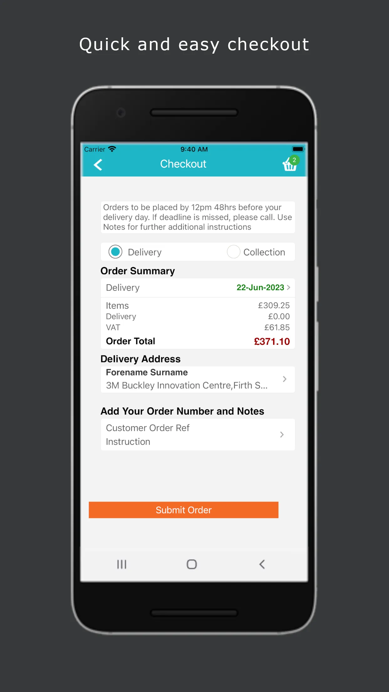 Harvey's Trade Orders | Indus Appstore | Screenshot