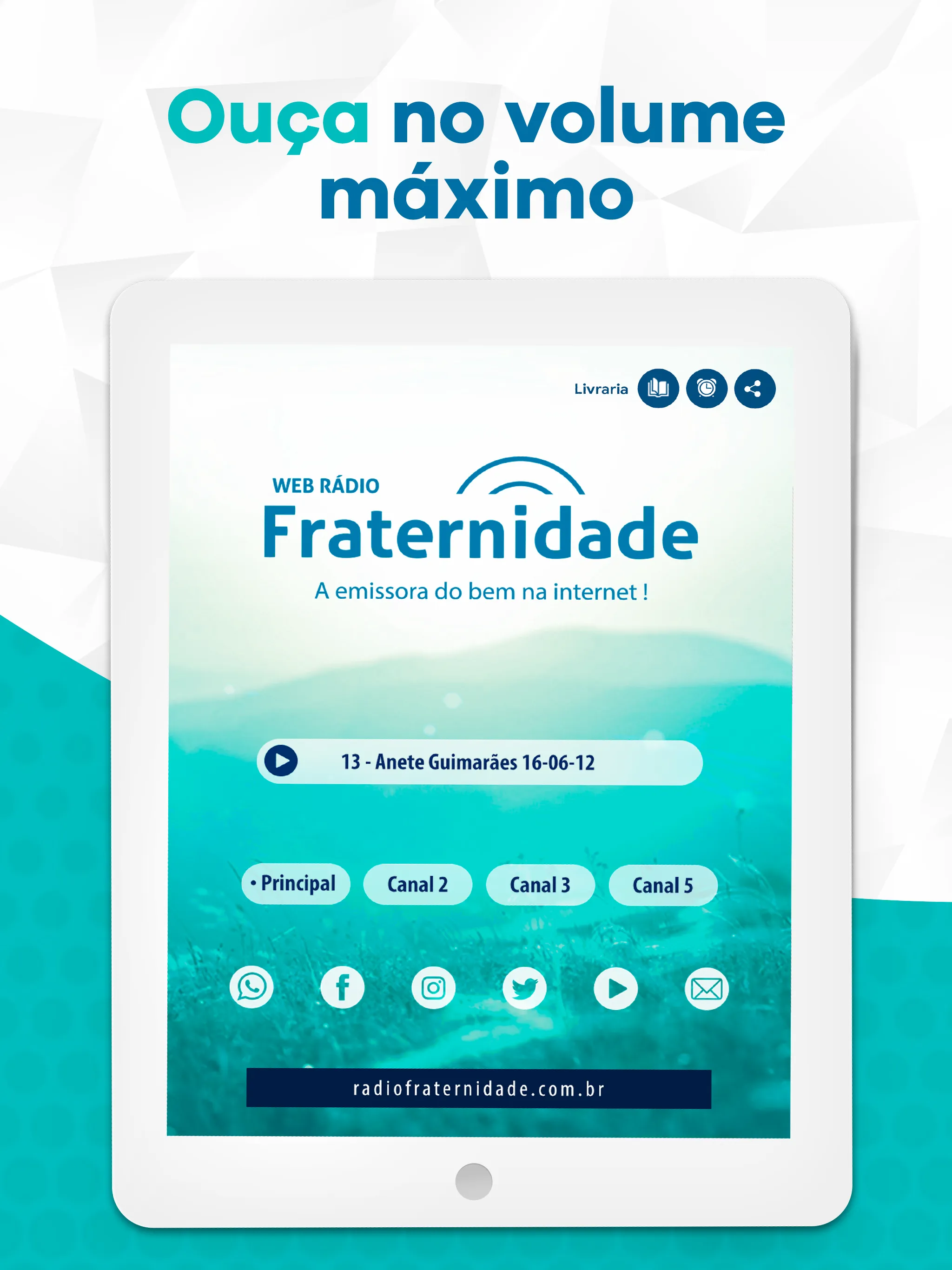 Web Radio Fraternidade | Indus Appstore | Screenshot