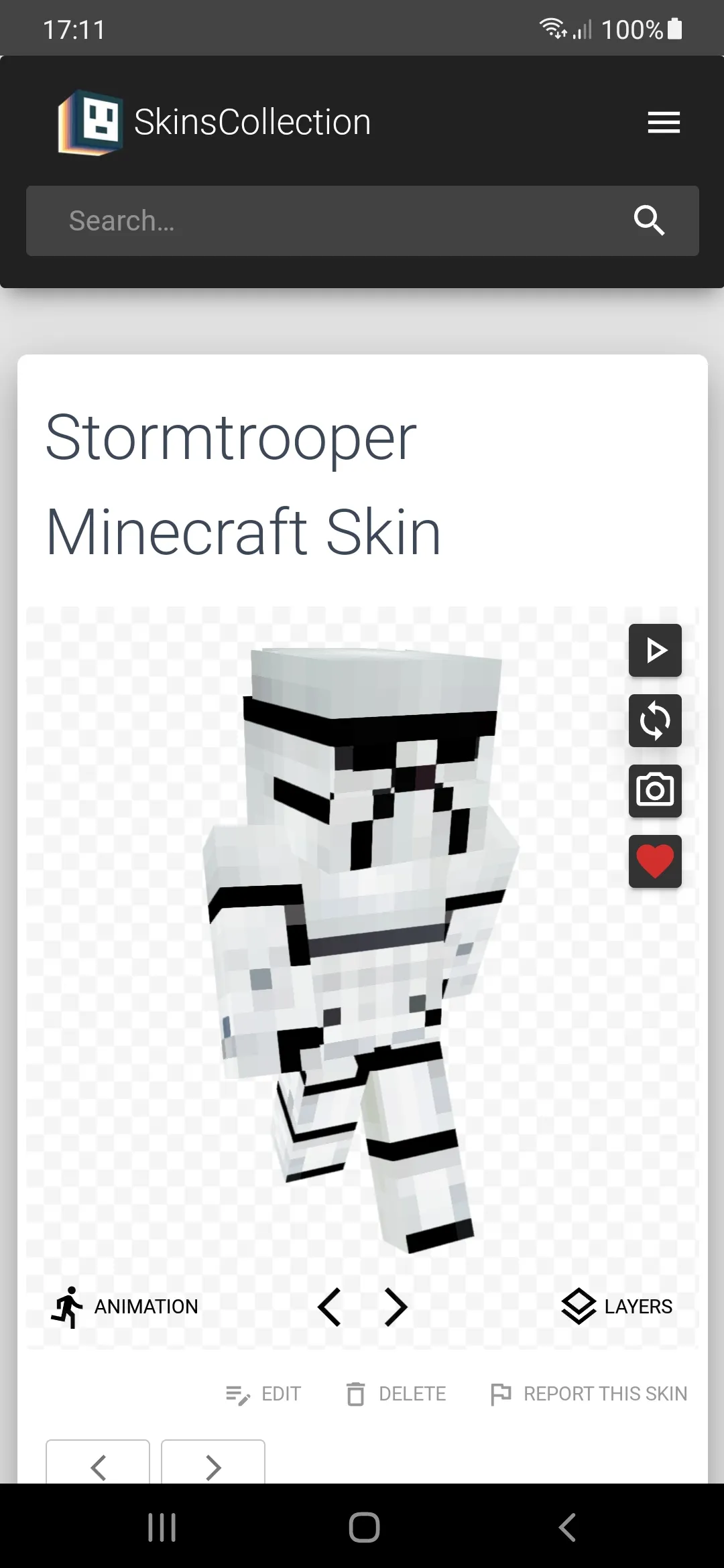 SkinsCollection for Minecraft | Indus Appstore | Screenshot