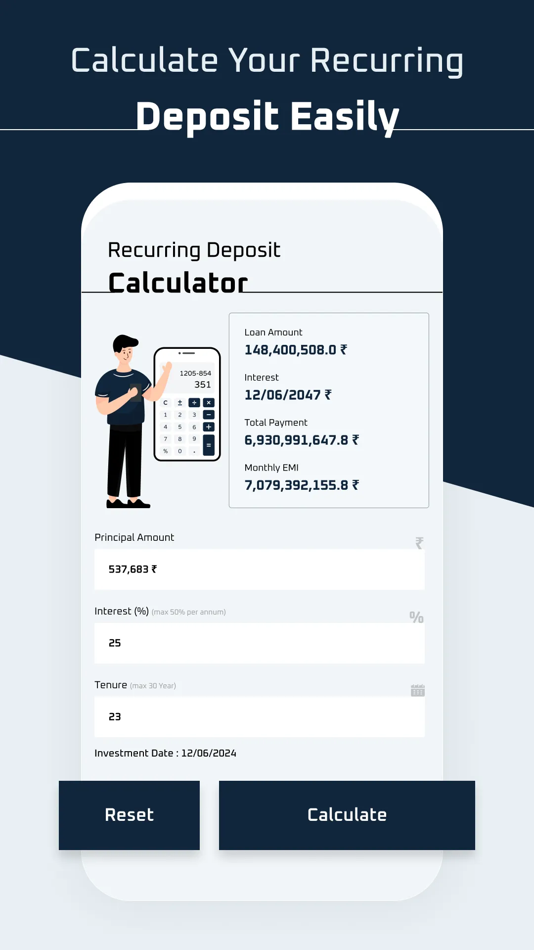 LoanBuddy -Loan EMI Calculator | Indus Appstore | Screenshot