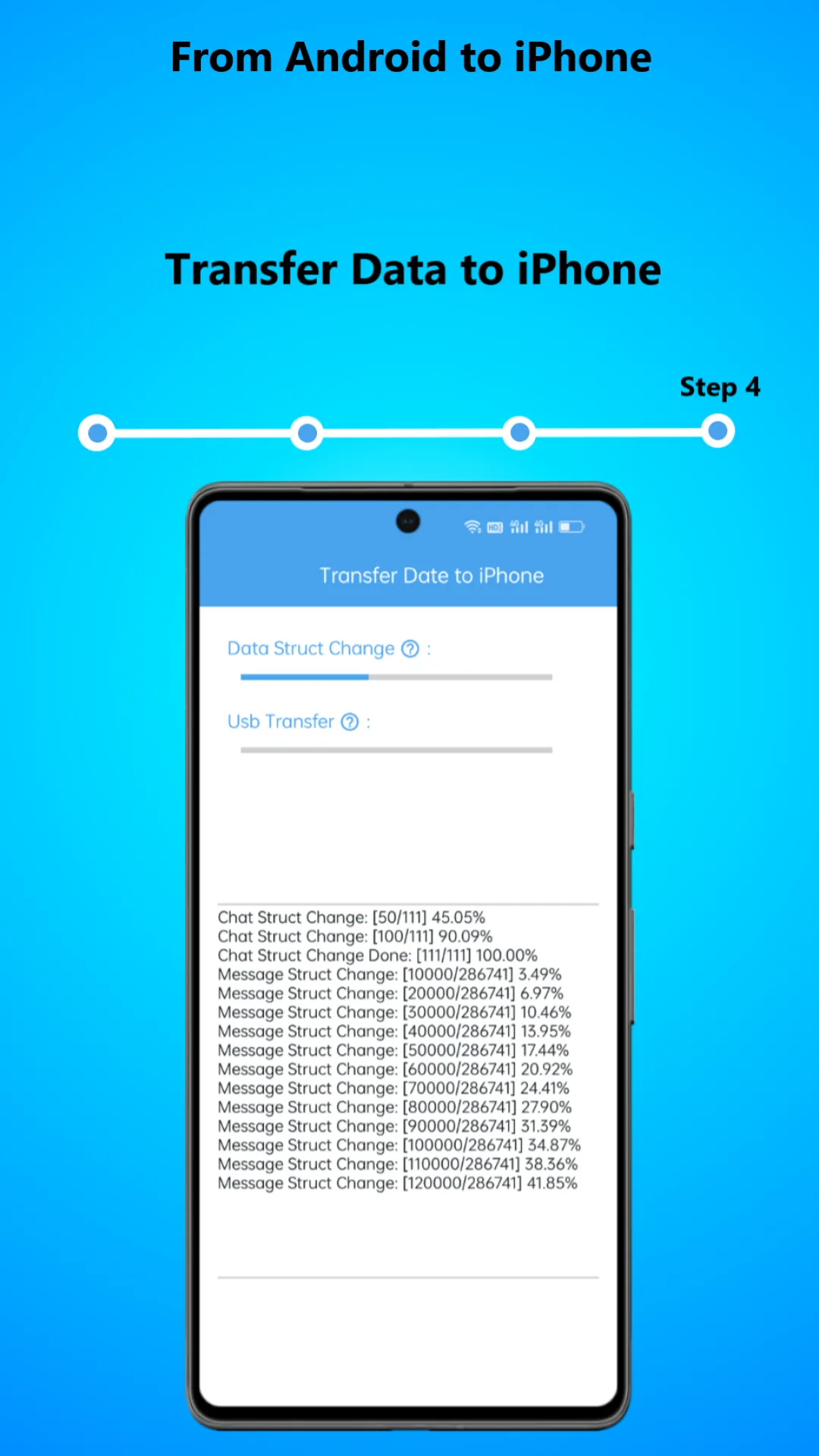 IAWTrans:Transfer Chat History | Indus Appstore | Screenshot