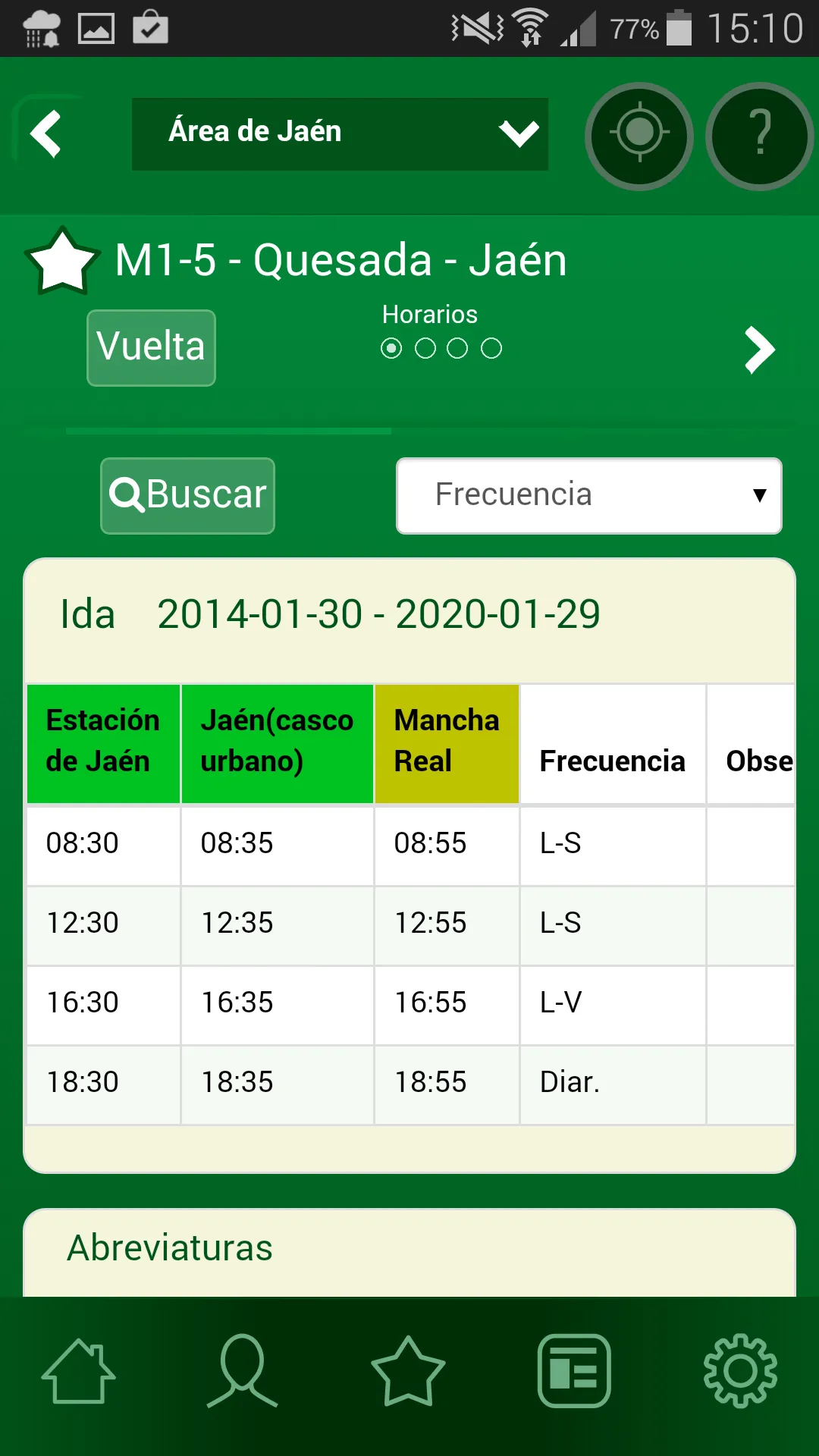 Transporte de Andalucía | Indus Appstore | Screenshot