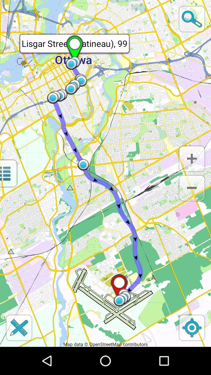 Map of Ottawa offline | Indus Appstore | Screenshot