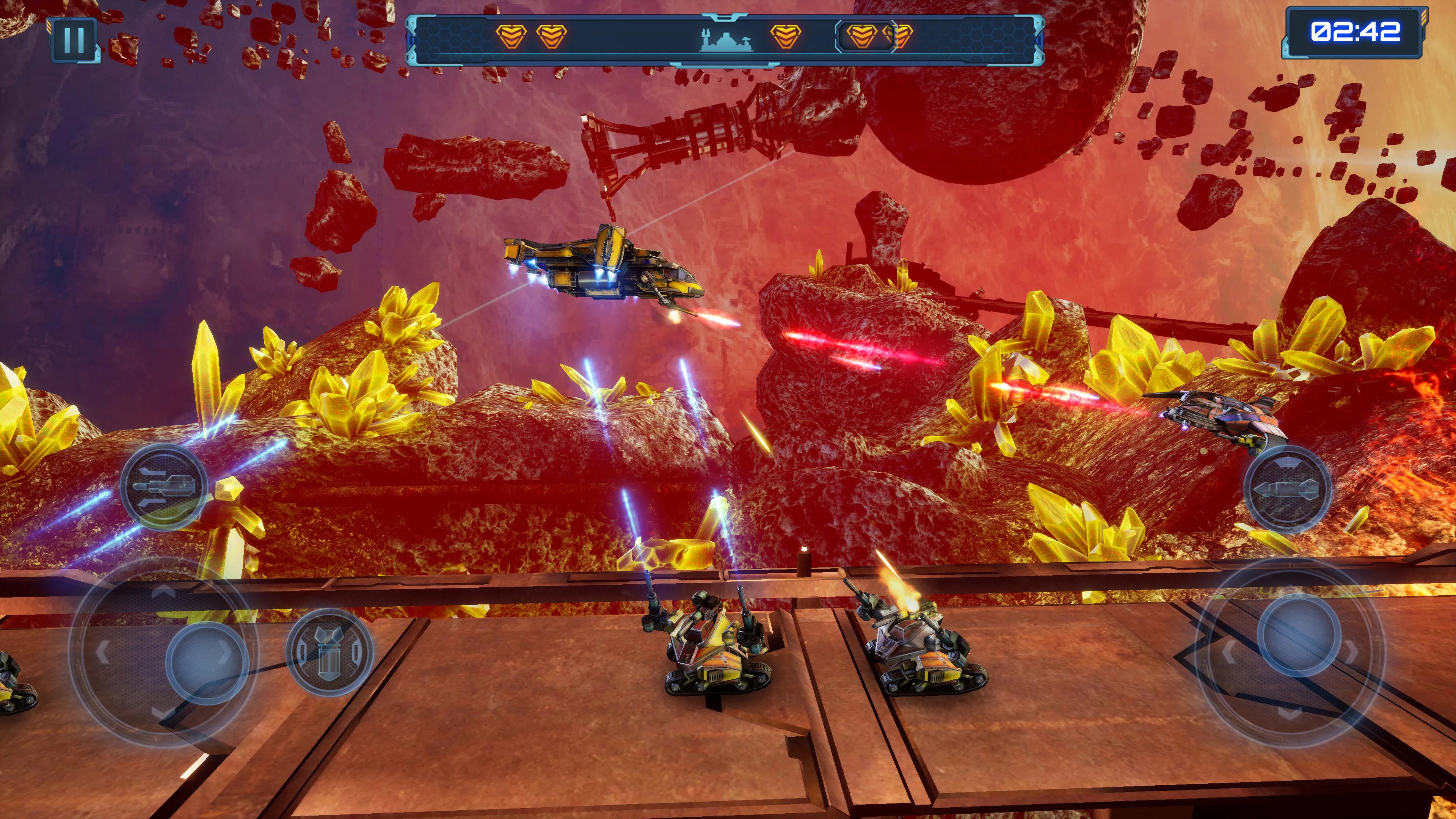 Red Siren: Robot and Mecha War | Indus Appstore | Screenshot