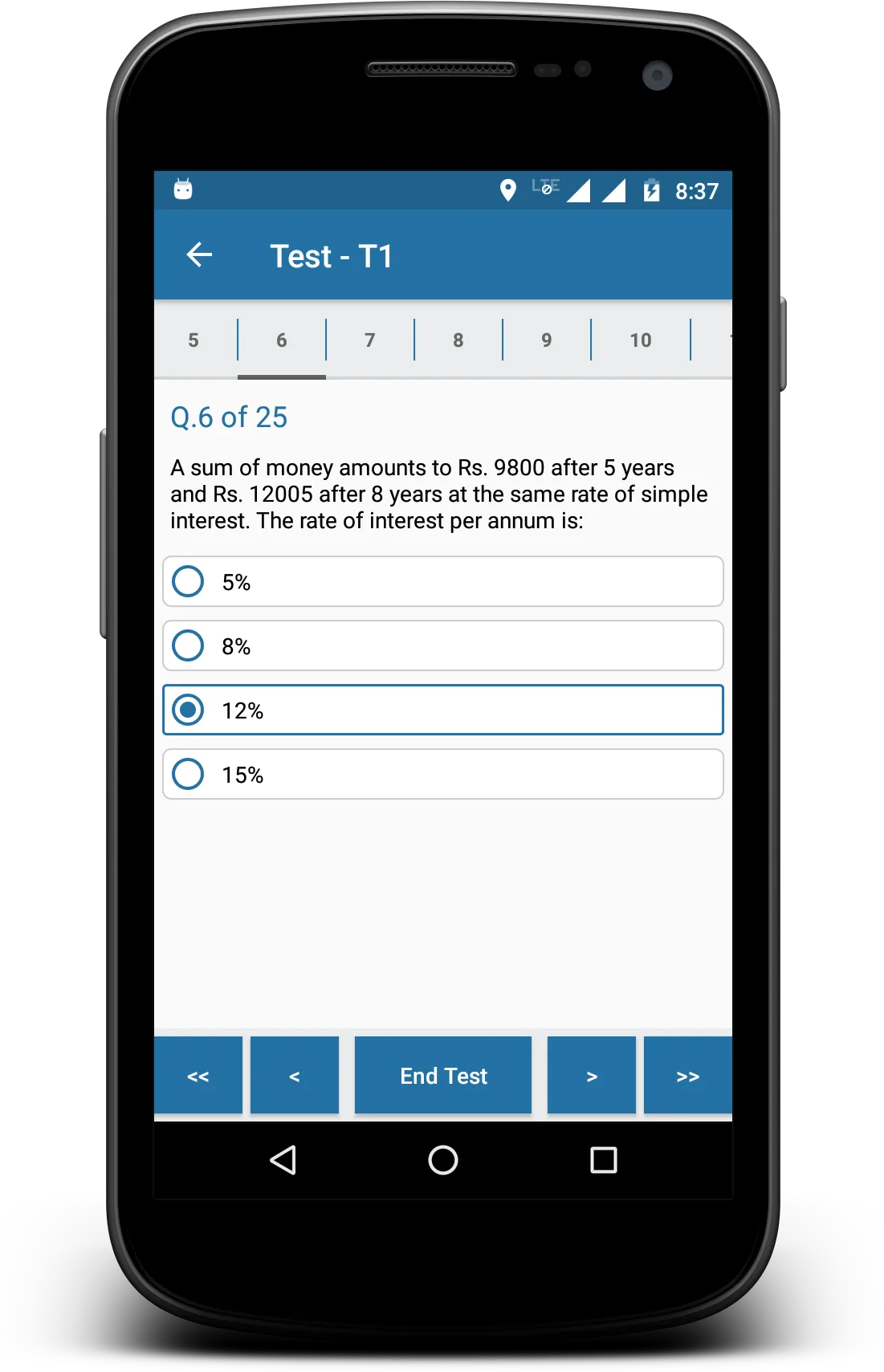 IQ Test Preparation | Indus Appstore | Screenshot