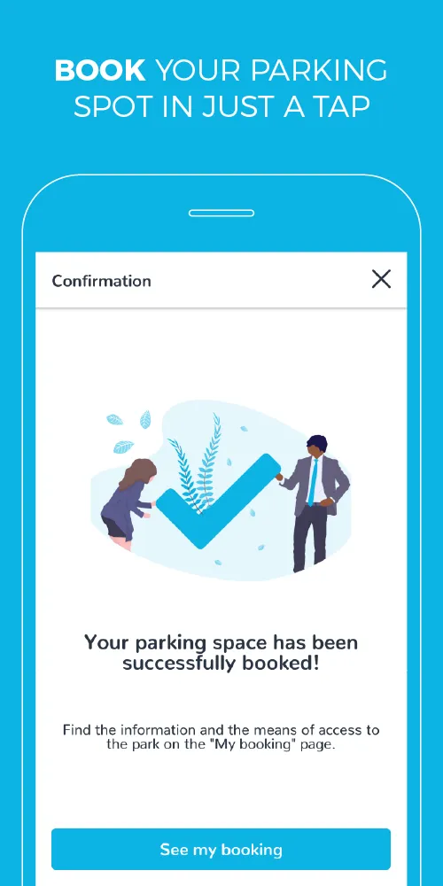 Onepark, Book a parking space! | Indus Appstore | Screenshot