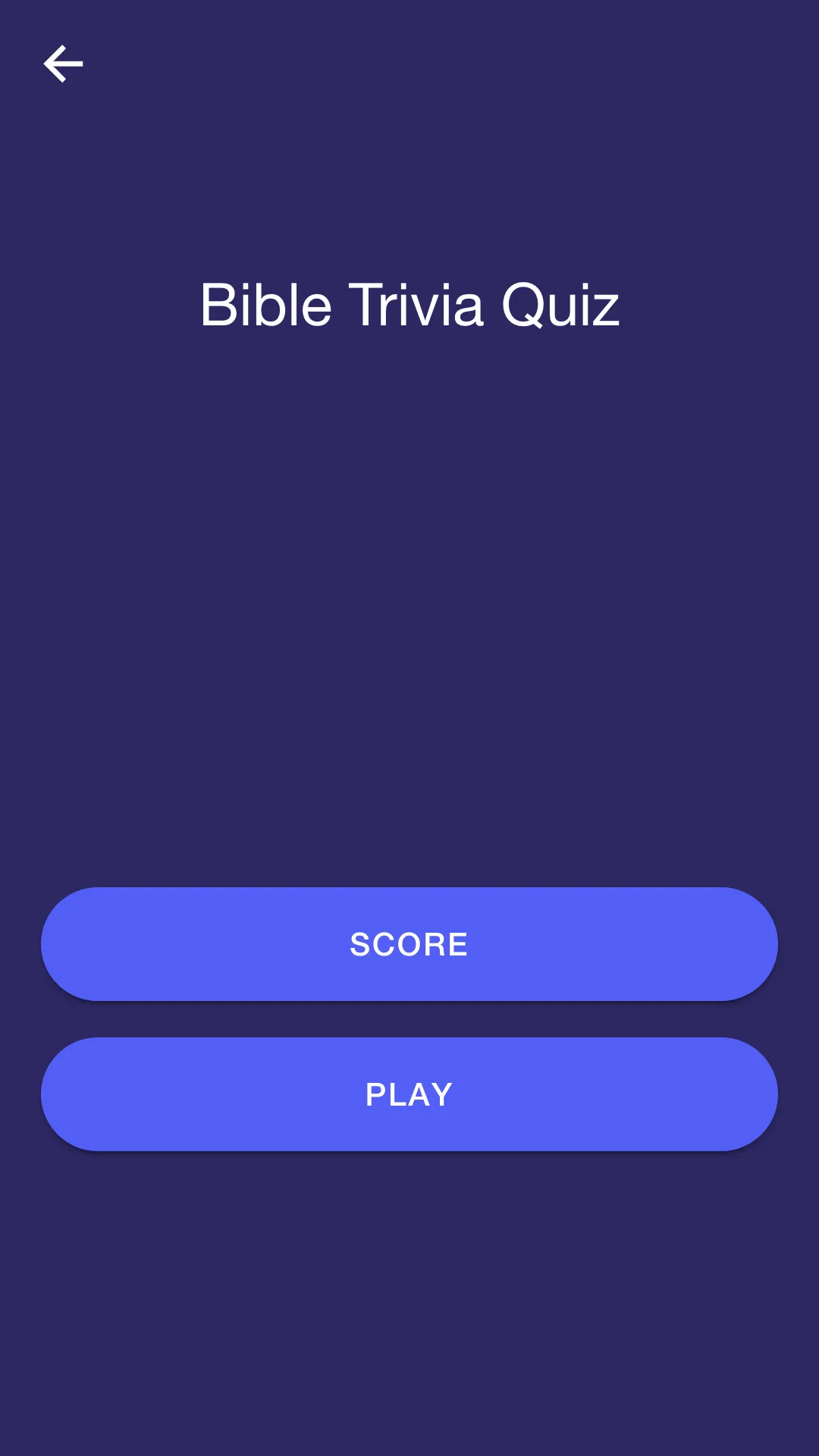 Bible Trivia Quiz | Indus Appstore | Screenshot