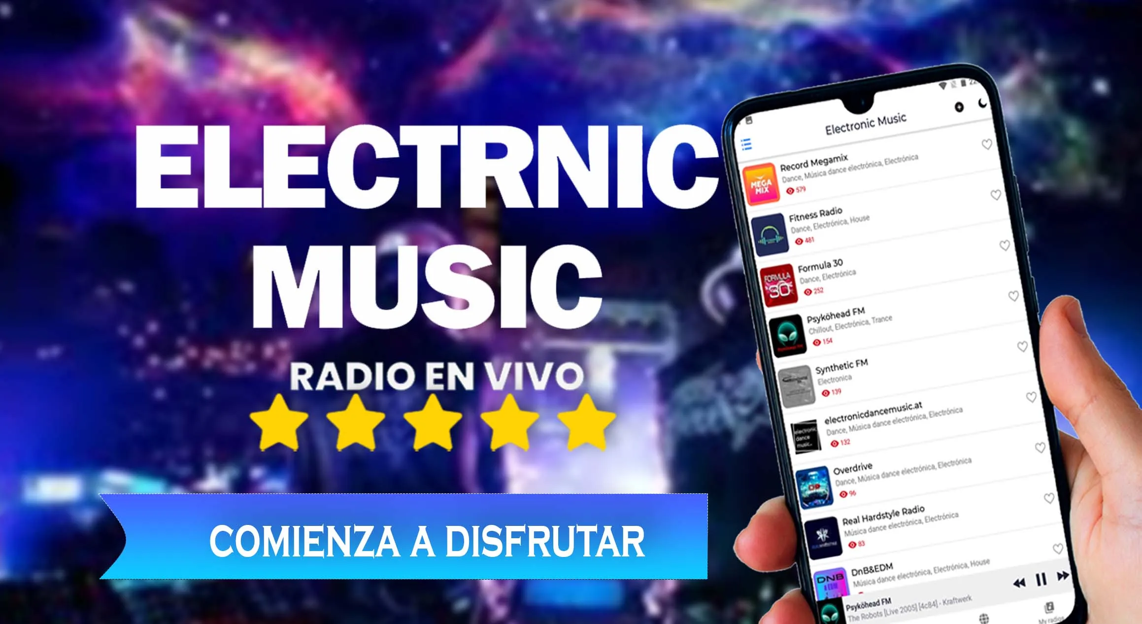 Musica Electronica | Indus Appstore | Screenshot