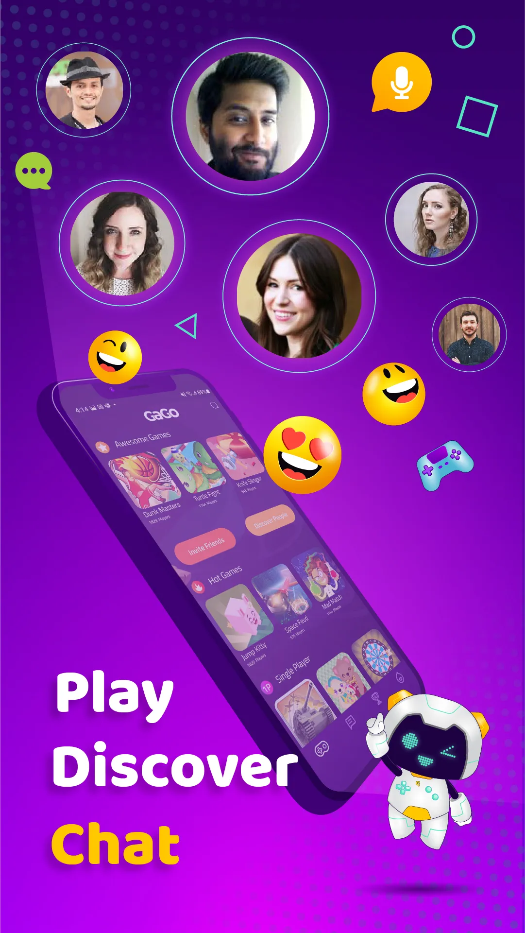 Gago: Games, Connect & Chat | Indus Appstore | Screenshot