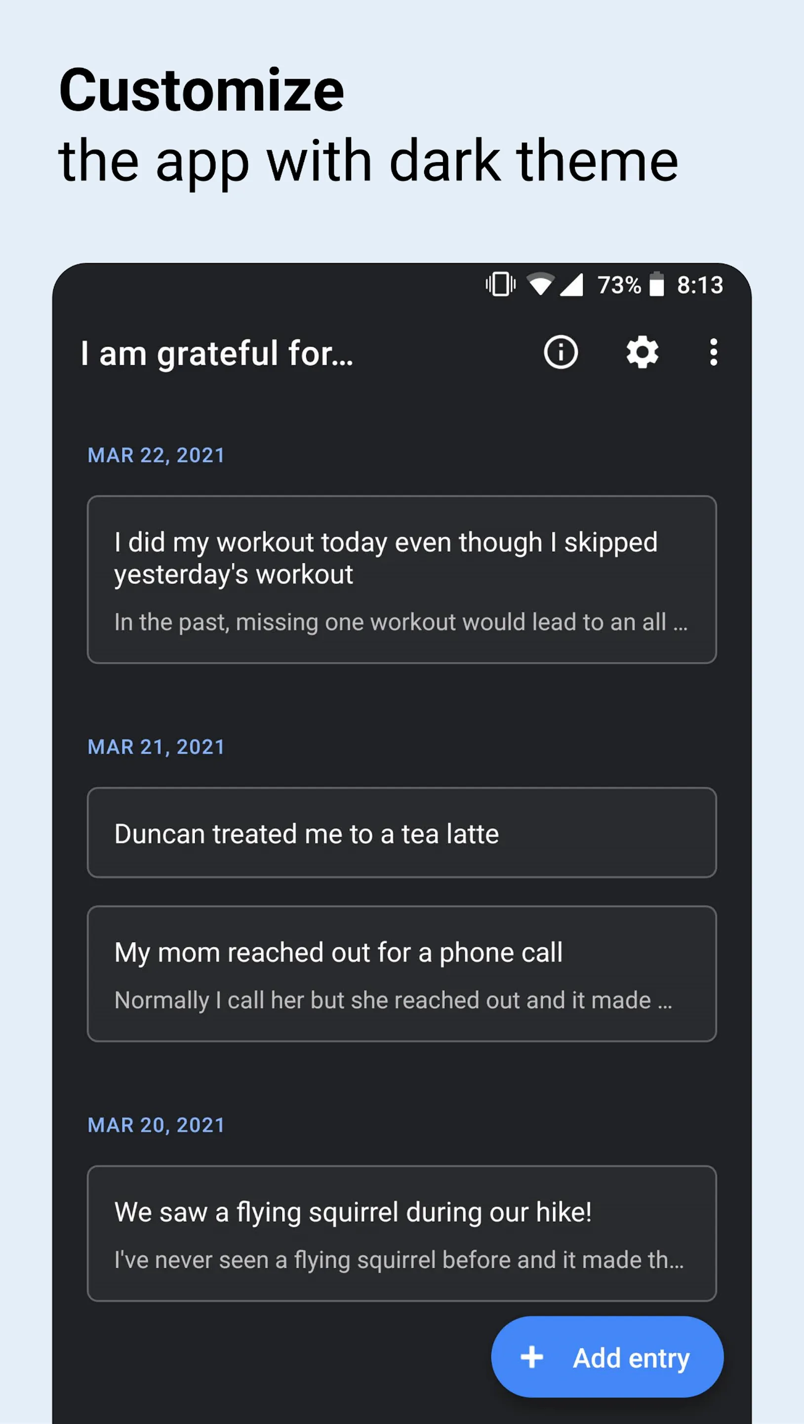 Self-care & Gratitude Journal | Indus Appstore | Screenshot