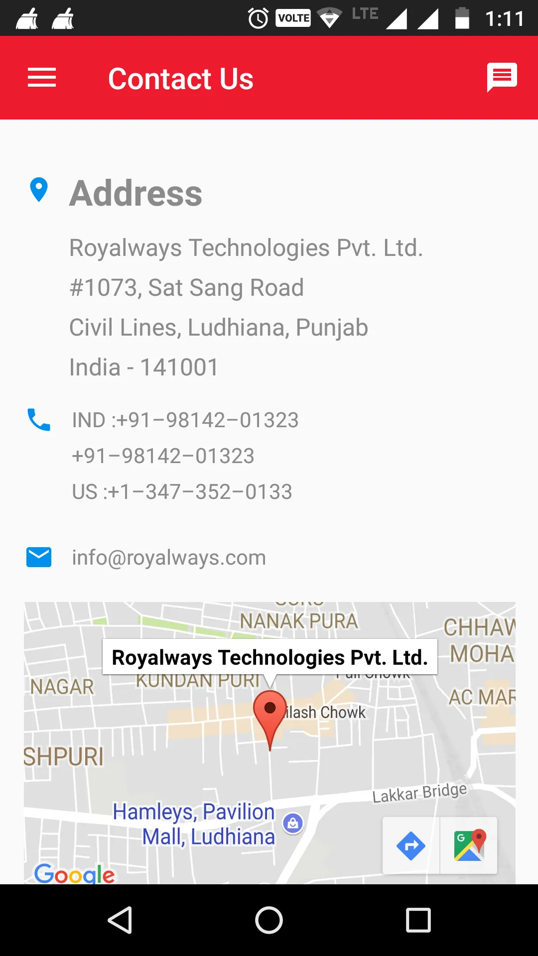 Royalways Technologies Pvt. Lt | Indus Appstore | Screenshot